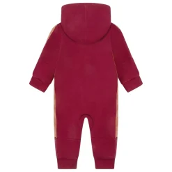 Nike Infants Swoosh Tape Hooded Coverall in Red