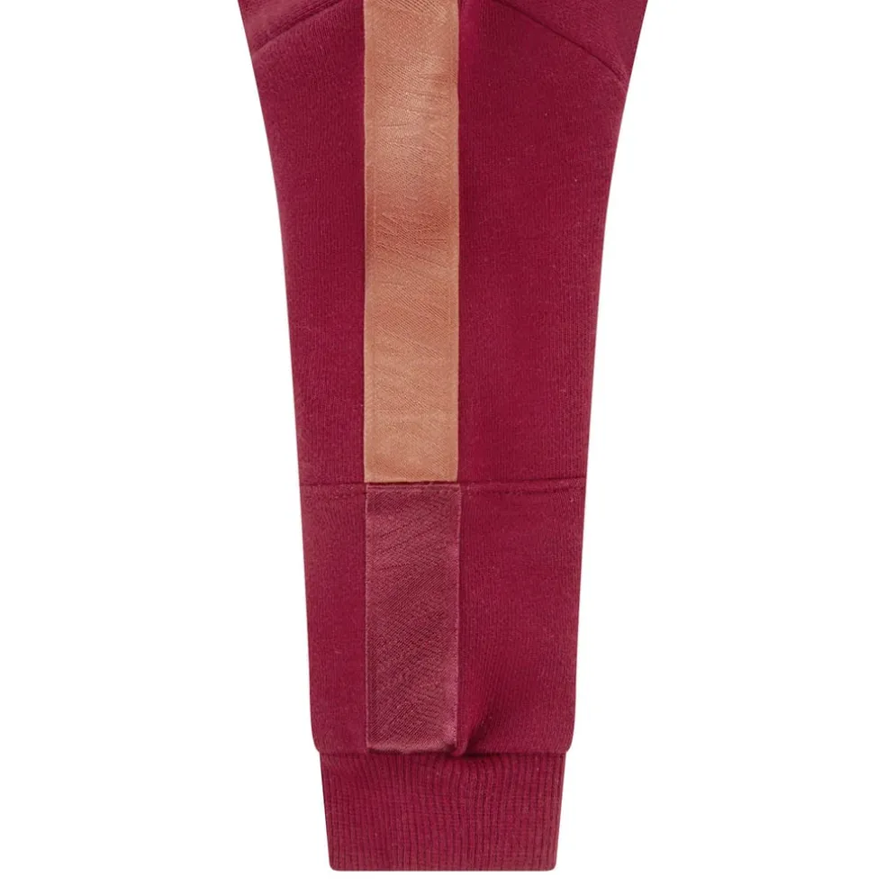 Nike Infants Swoosh Tape Hooded Coverall in Red