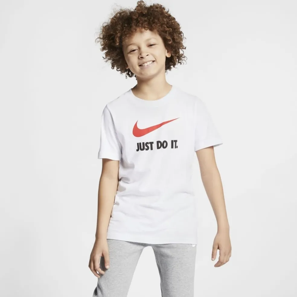 Nike Jdi Regular Fit Crew Neck T-Shirt in White