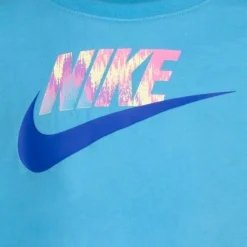 Nike Juniors Digital Dye Futura T-Shirt in Blue