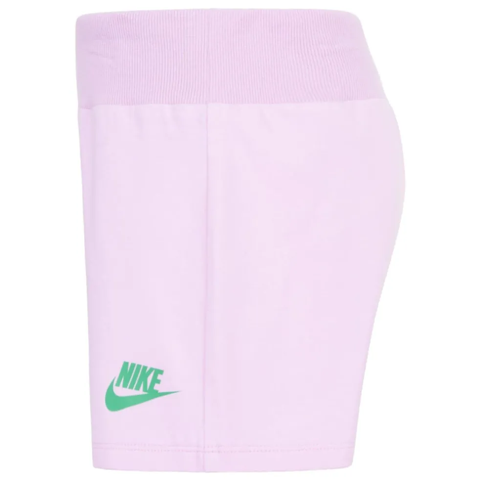 Nike Juniors Jersey Shorts in Pink