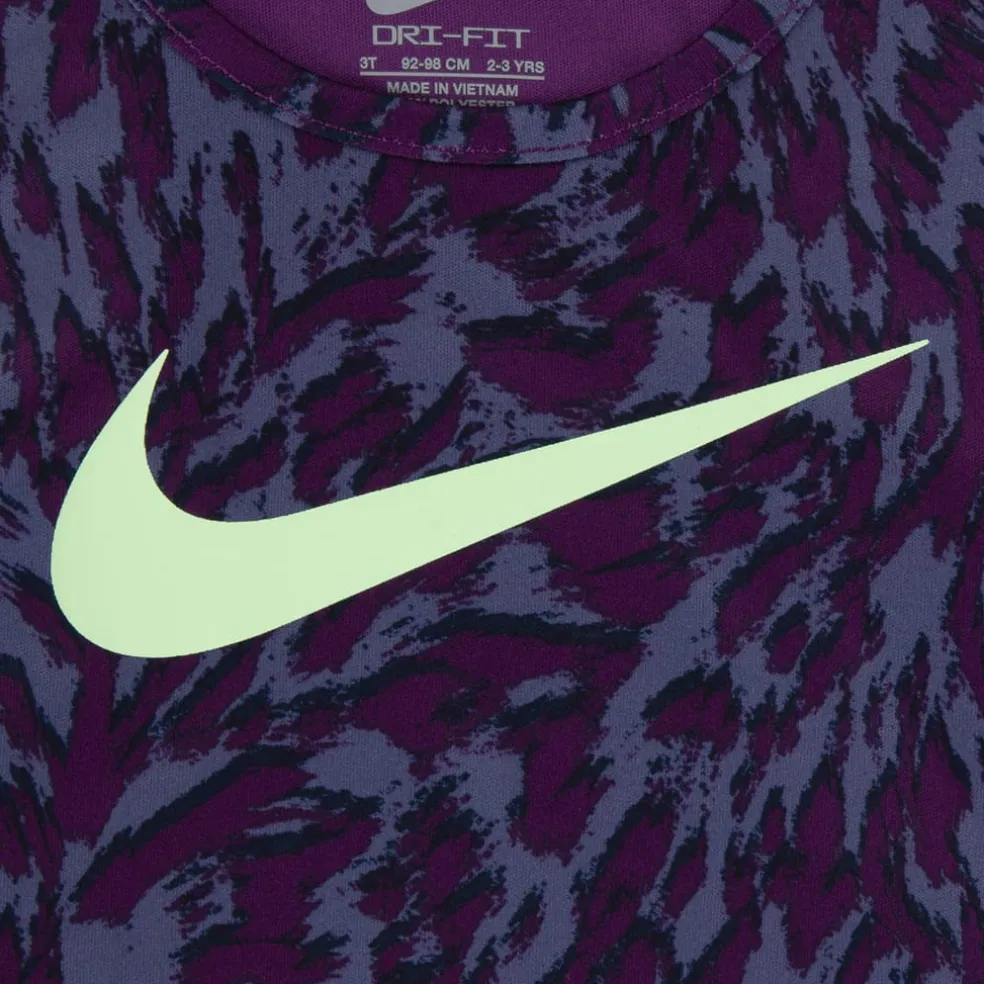 Nike Juniors Veneer Tank Top & Shorts Set in Purple