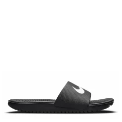 Nike Kawa Junior Slides in Black