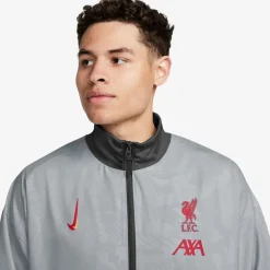 Nike Liverpool Strike Third Anthem Jacket 2024 2025 Adults in Grey