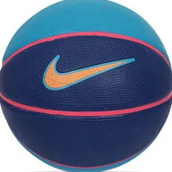 Nike Logo Print Basket Ball in White