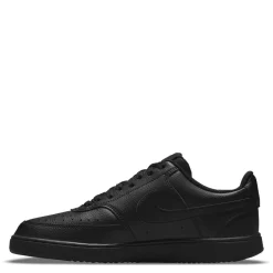 Nike Mens Court Vision Low Trainers in Black