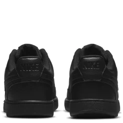 Nike Mens Court Vision Low Trainers in Black
