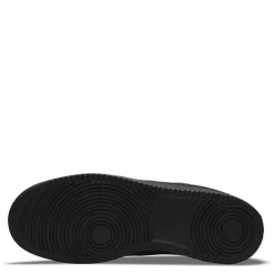 Nike Mens Court Vision Low Trainers in Black