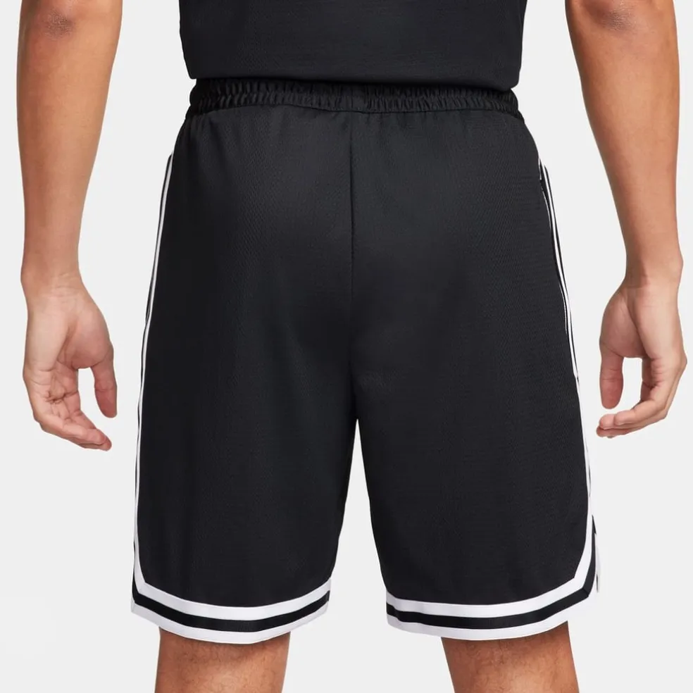 Nike Mens Dna Dri Fit 8 Basketball Shorts in White