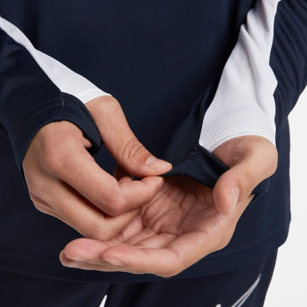 Nike Mens Dri Fit Academy Football Drill Top in Blue