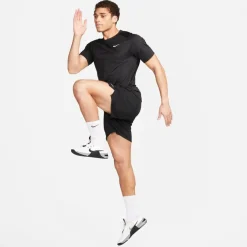 Nike Mens Dri Fit Ready Short Sleeve Fitness Top in Black