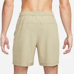 Nike Mens Form Dri Fit 7 Unlined Versatile Shorts in Brown