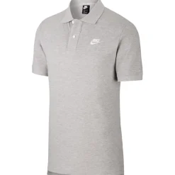 Nike Mens Match Up Polo Shirt in Grey