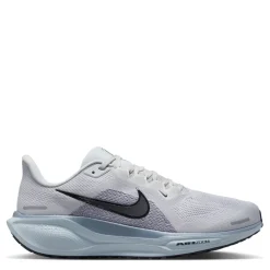 Nike Mens Pegasus 41 Road Running Shoes (extra Wide) in Grey
