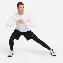 Nike Mens Pro Dri Fit Fitness Tights in Black