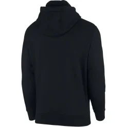Nike Mens Sportswear Club Fleece Full Zip Hoodie in Black