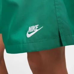 Nike Mens Sportswear Essentials Woven Flow Shorts in Green