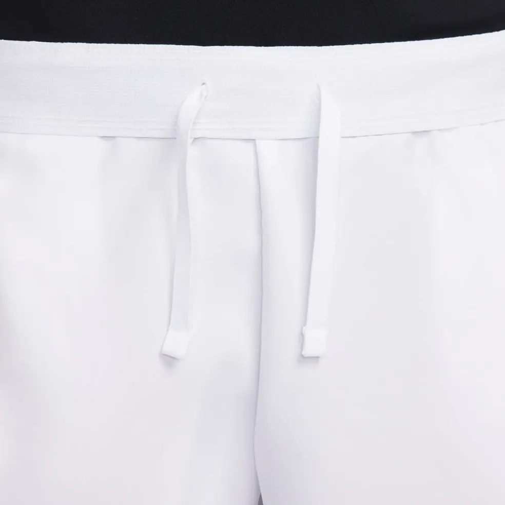 Nike Mens Victory Dri Fit 9 Tennis Shorts in White