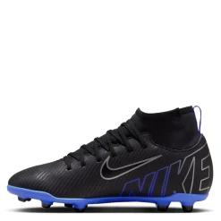 Nike Mercurial Superfly 9 Club Junior Firm Ground Football Boots in Black