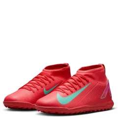 Nike Mercurial Superfly 10 Club Juniors Astro Turf Football Boots in Red