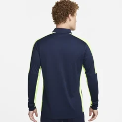 Nike Mock Neck Regular Fit Athletic Top in Blue