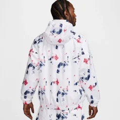 Nike Paris Saint Germain Anorak Jacket Adults in White