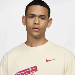 Nike Paris Saint Germain Max90 T-Shirt Adults in Beige