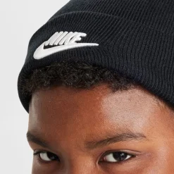 Nike Peak Kids Beanie in Black