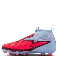 Nike Phantom 6 Academy High Juniors Firm Ground Football Boots in Blue