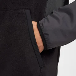 Nike Polartec Trl qz in Black