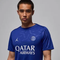 Nike Psg Pm Jersey Sn52 in Blue