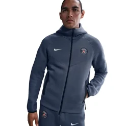 Nike Psg Tech Jacket 2025 2026 Adults in Blue