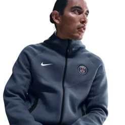 Nike Psg Tech Jacket 2025 2026 Adults in Blue