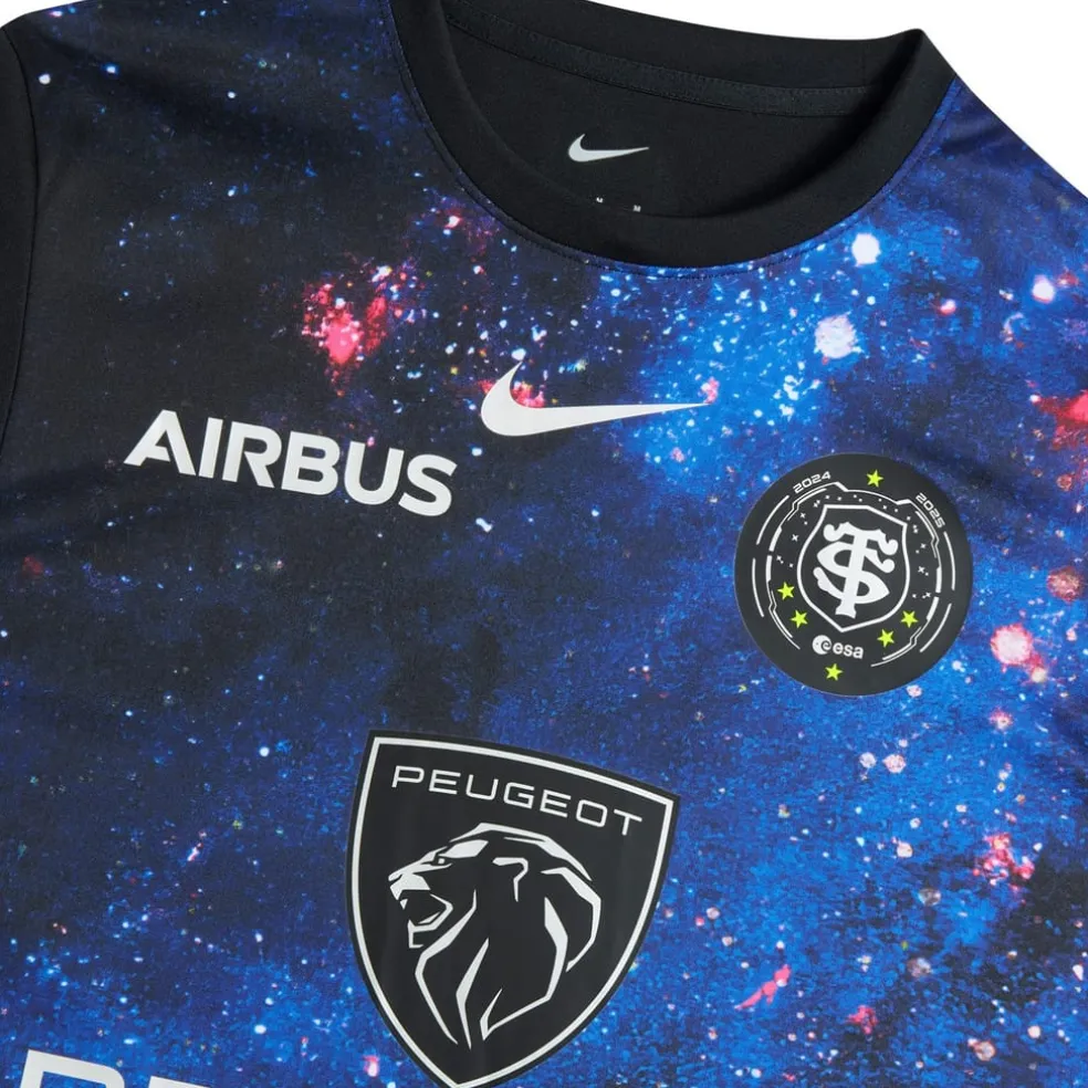 Nike Stade Tolousain Pre Match Top 2024 2025 Adults in Black
