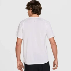 Nike Stride Crew Neck Regular Fit T-Shirt in White