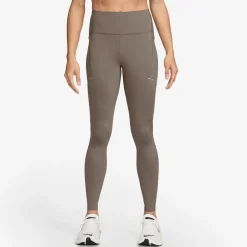 Nike Swift 7/8 Athletic Pants in Brown