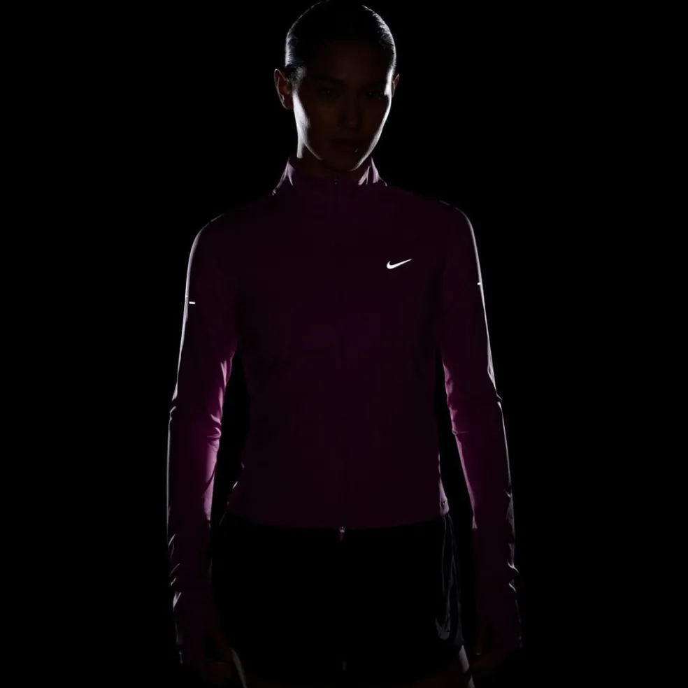 Nike Swift FulL-Zip Top in Pink