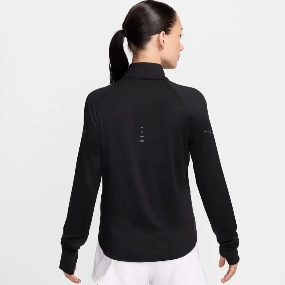 Nike Swift Half Zip in Black