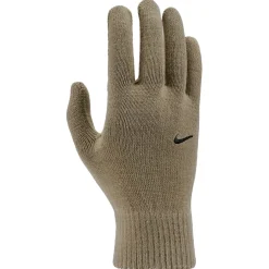 Nike Swoosh Knit Gloves in Green