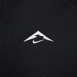 Nike Trail Long Sleeve Mid Layer T-Shirt in Black