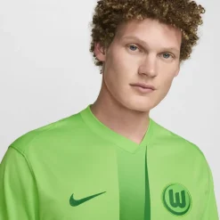 Nike Wolfsburg Home Shirt 2024 2025 Adults in Green