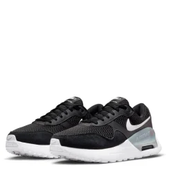 Nike Womens Air Max Systm Trainers in Black