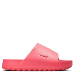 Nike Womens Calm Slides in Orange
