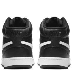 Nike Womens Court Vision Mid Hi Tops in Black