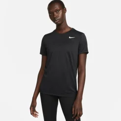 Nike Womens Dri Fit T-Shirt in Black