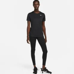 Nike Womens Dri Fit T-Shirt in Black