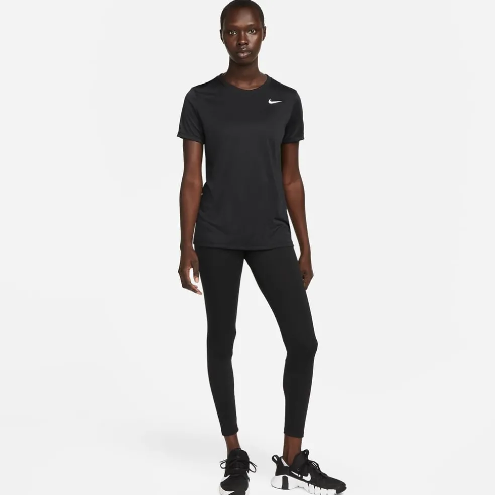 Nike Womens Dri Fit T-Shirt in Black