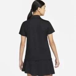 Nike Womens Dri Fit Victory Golf Polo in Black
