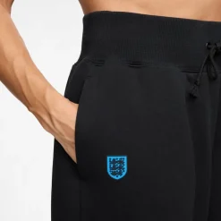 Nike Womens England Phoenix Fleece Jogging Bottoms in Black