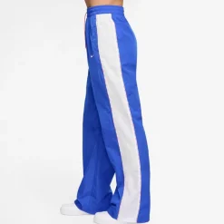 Nike Womens England Woven Tracksuit Bottoms in Blue